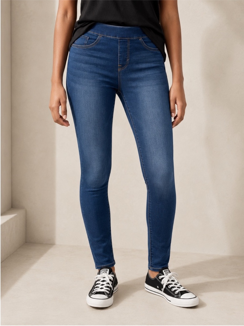 New Levi’s Pull-On Denim Jean Legging Girls Size 14 New With Tags